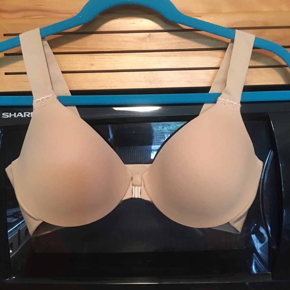 Spanx Beige Front Closure Bra 36B